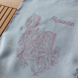 Lininis krepšys „Aquarius-Vandenis"