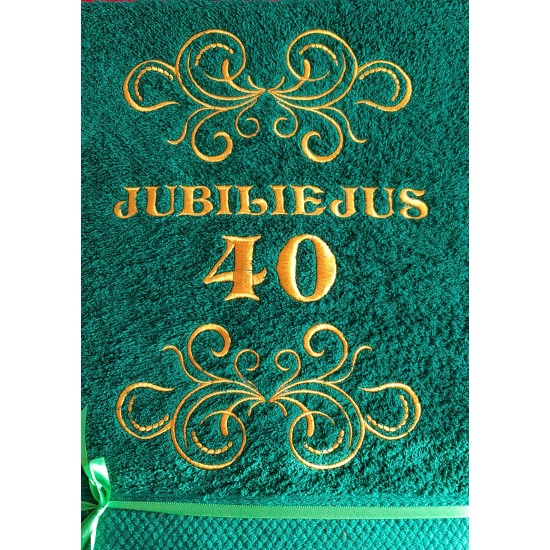 Rankšluostis „Jubiliejus 40“