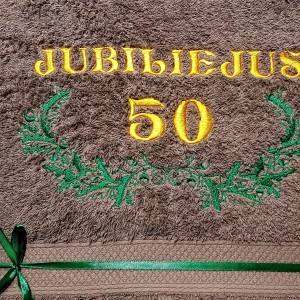 Rankšluostis „Jubiliejus 50“