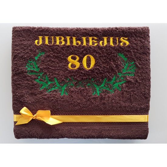 Rankšluostis „Jubiliejus 80“